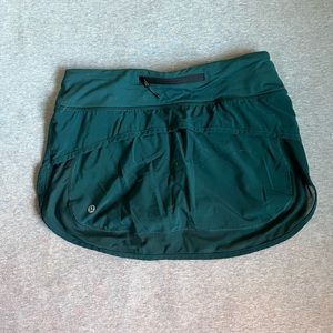 Green Lululemon Athletic Skirt